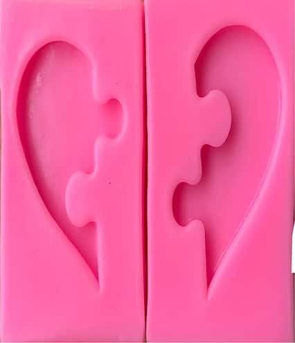 Molde de Corazón