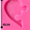 Molde de Corazón