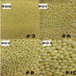 Perlas Perladas Amarillo claro