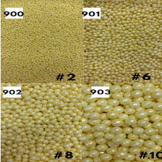 Perla Perlada Amarillo Perlas Perladas Amarillo claro