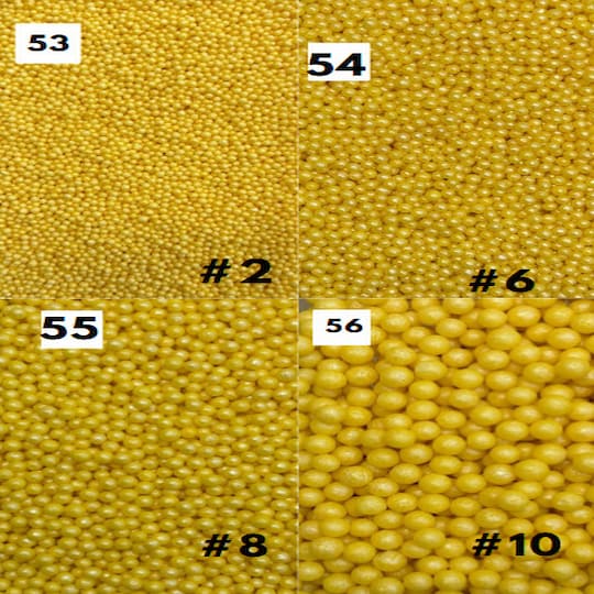Perla perlada amarillo Perlas Perladas Amarillo Claro