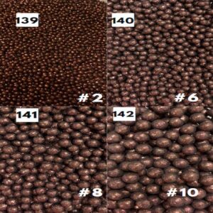 Perlas Diamantadas Café