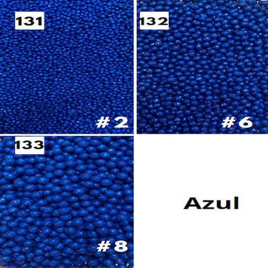 Perla diamantada azul Perlas Diamantadas Azul