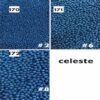 Perlas Diamantadas Celeste
