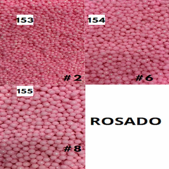 Perla diamantada tornasol rosado Perlas Diamantadas Tornasol Rosado Claro