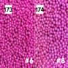 Perlas Diamantadas Tornasol Rosado