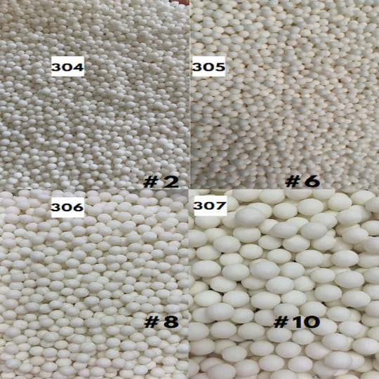 Perlas mate blanco Perlas Mate Blanco #304-7