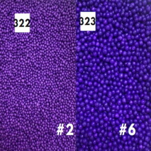 Perlas Mate Moradas #322-23