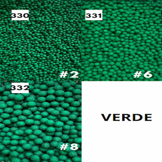 Perla mate verde Perlas Mate Verde #330-32