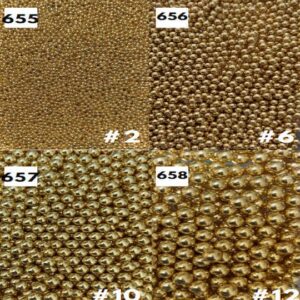 Perlas Cromadas #655-658