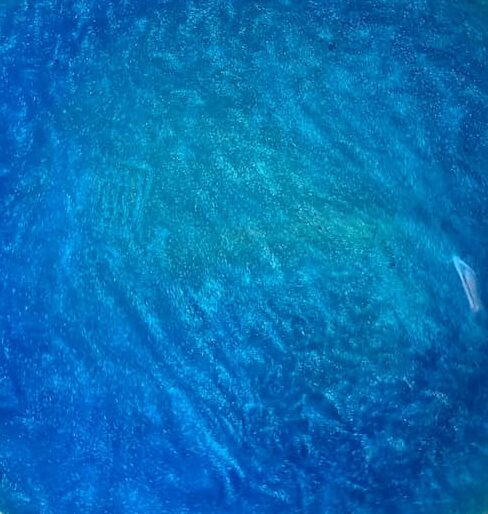 Diamantina bebida azul Diamantina para bebidas Azul